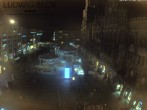 Archived image Webcam at the Marienplatz, Munich 19:00