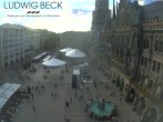 Archived image Webcam at the Marienplatz, Munich 17:00