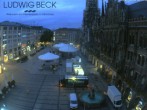 Archived image Webcam at the Marienplatz, Munich 05:00