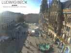 Archiv Foto Webcam am Marienplatz München 15:00