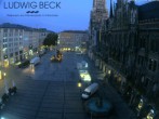 Archived image Webcam at the Marienplatz, Munich 05:00