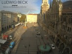 Archived image Webcam at the Marienplatz, Munich 07:00