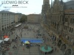 Archived image Webcam at the Marienplatz, Munich 15:00