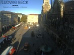 Archived image Webcam at the Marienplatz, Munich 07:00