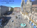 Archived image Webcam at the Marienplatz, Munich 11:00