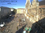 Archived image Webcam at the Marienplatz, Munich 09:00