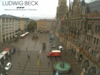 Archiv Foto Webcam am Marienplatz München 07:00