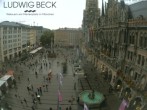 Archiv Foto Webcam am Marienplatz München 15:00