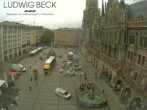 Archiv Foto Webcam am Marienplatz München 07:00