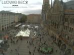 Archiv Foto Webcam am Marienplatz München 20:00