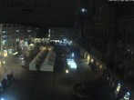 Archiv Foto Webcam am Marienplatz München 23:00