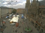 Archiv Foto Webcam am Marienplatz München 07:00