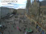 Archived image Webcam at the Marienplatz, Munich 11:00