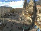 Archived image Webcam at the Marienplatz, Munich 13:00