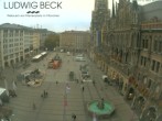 Archived image Webcam at the Marienplatz, Munich 07:00