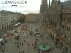 Archived image Webcam at the Marienplatz, Munich 13:00