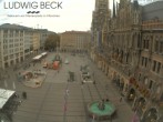 Archived image Webcam at the Marienplatz, Munich 07:00