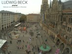Archived image Webcam at the Marienplatz, Munich 09:00