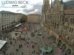 Archived image Webcam at the Marienplatz, Munich 11:00