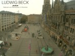Archived image Webcam at the Marienplatz, Munich 07:00