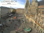 Archived image Webcam at the Marienplatz, Munich 11:00
