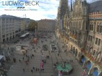 Archived image Webcam at the Marienplatz, Munich 13:00