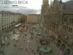 Archiv Foto Webcam am Marienplatz München 09:00