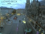 Archived image Webcam at the Marienplatz, Munich 01:00