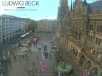 Archived image Webcam at the Marienplatz, Munich 05:00
