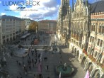 Archived image Webcam at the Marienplatz, Munich 07:00