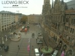 Archived image Webcam at the Marienplatz, Munich 07:00