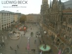 Archived image Webcam at the Marienplatz, Munich 11:00