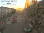 Archiv Foto Webcam am Marienplatz München 06:00