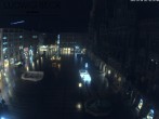 Archiv Foto Webcam am Marienplatz München 01:00