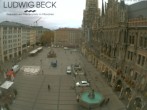Archiv Foto Webcam am Marienplatz München 07:00