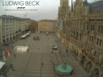 Archiv Foto Webcam am Marienplatz München 07:00