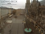 Archived image Webcam at the Marienplatz, Munich 07:00