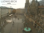 Archived image Webcam at the Marienplatz, Munich 09:00