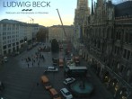 Archived image Webcam at the Marienplatz, Munich 06:00