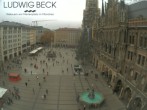 Archiv Foto Webcam am Marienplatz München 11:00