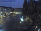 Archived image Webcam at the Marienplatz, Munich 05:00