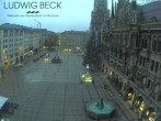 Archived image Webcam at the Marienplatz, Munich 06:00