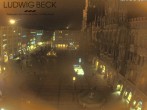 Archiv Foto Webcam am Marienplatz München 19:00