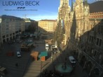 Archiv Foto Webcam am Marienplatz München 09:00