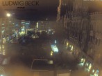 Archiv Foto Webcam am Marienplatz München 21:00