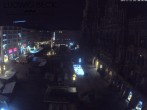Archiv Foto Webcam am Marienplatz München 23:00