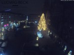 Archiv Foto Webcam am Marienplatz München 23:00