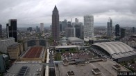 Archived image Webcam Frankfurt: View at the Skyline 13:00