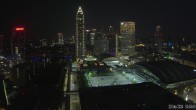 Archived image Webcam Frankfurt: View at the Skyline 23:00