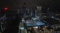 Archived image Webcam Frankfurt: View at the Skyline 23:00